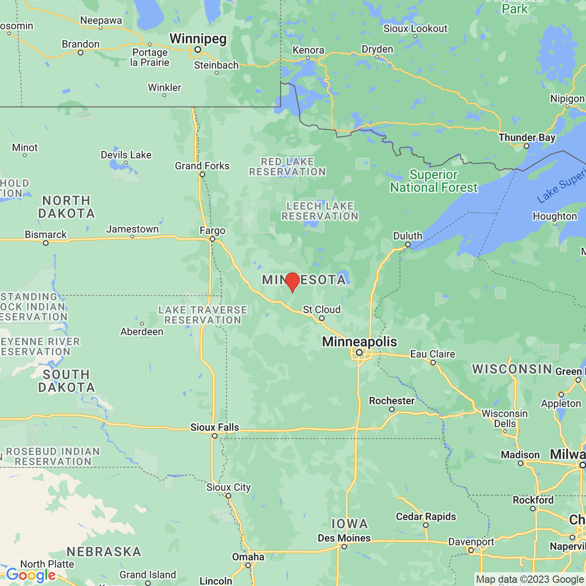 New town every hour on Twitter "Long Prairie, Minnesota Population