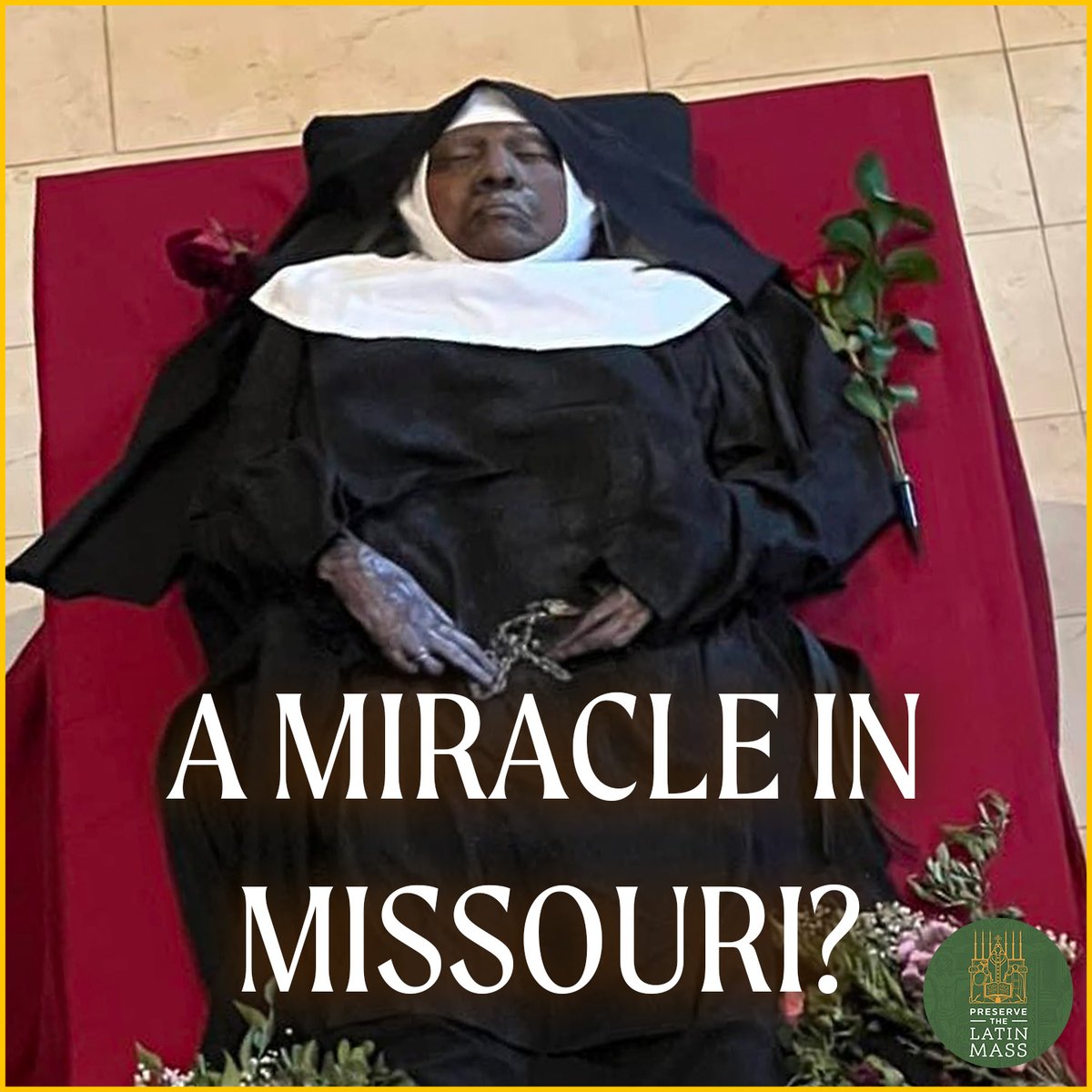 A miracle in Missouri? Body of Benedictine Sisters’ foundress is thought to be incorrupt

ow.ly/pxZ050OulXU