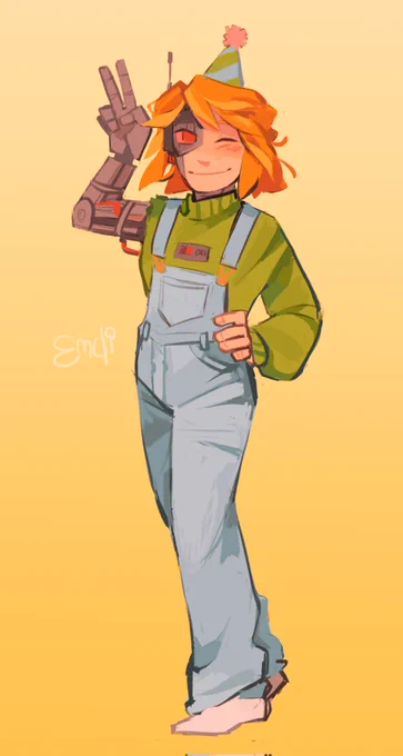 had fun drawing robo  go support all the other artists!! #geminitayfanart