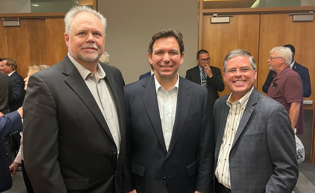 Thank you @RonDeSantis for speaking with IRFA members, Chris and Eric from ADM while in Iowa a week ago.  We look forward to continue our discussion on the role renewable fuels play in lowering cost at the pump and supporting energy independence! #biofuels #iacaucus