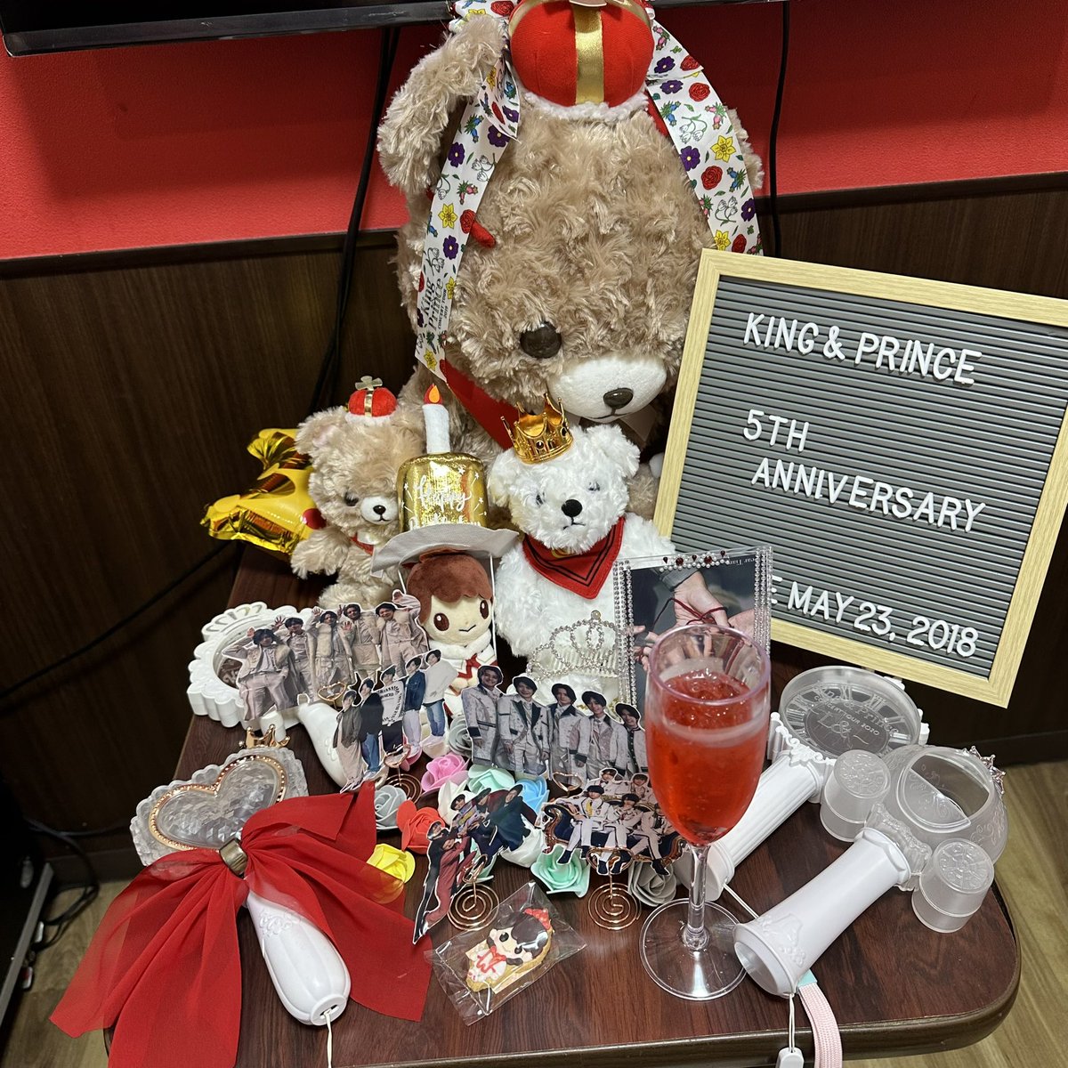 ティアラとKPが贈る5歳誕生日会