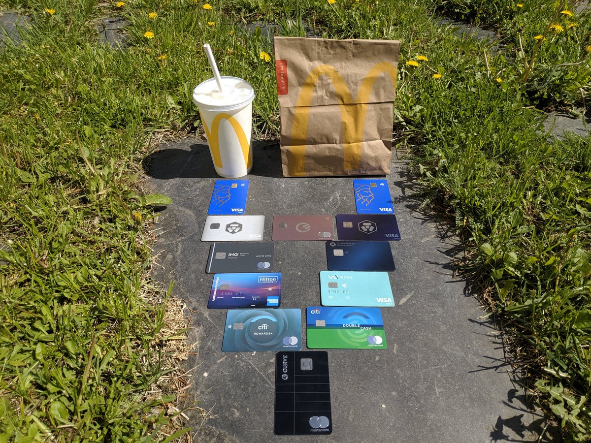 dahkelor's tweet image. All these rewards cards and only @plutus knew how to satisfy my ultimate dream in life; free burgers month after month! #HungryForPlutusPerks