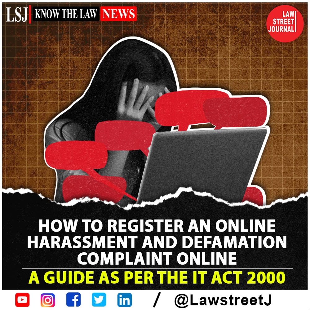 LawstreetJ's tweet photo. How to Register an Online Harassment and Defamation Complaint Online: A Guide as per the IT Act 2000

Read Full Article https://t.co/aTAnhGdkFo

#CyberHarassment #Defamation #LegalRecourse #Constitution #CyberCrime #CyberCell #EvidenceCollection #India #LawstreetJ https://t.co/6lOfWkxxH8