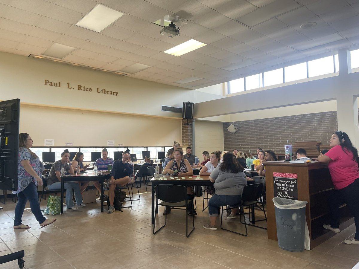 Summer PD kicking off today! It’s a great day to be a Panther! <a href="/AISD_Curriculum/">ℝ𝕖𝕓𝕖𝕔𝕔𝕒 𝔾𝕣𝕖𝕖𝕟</a> <a href="/Anahuac_MS/">Anahuac Middle School</a> <a href="/Anahuac_ELEM/">Anahuac_ELEM</a>