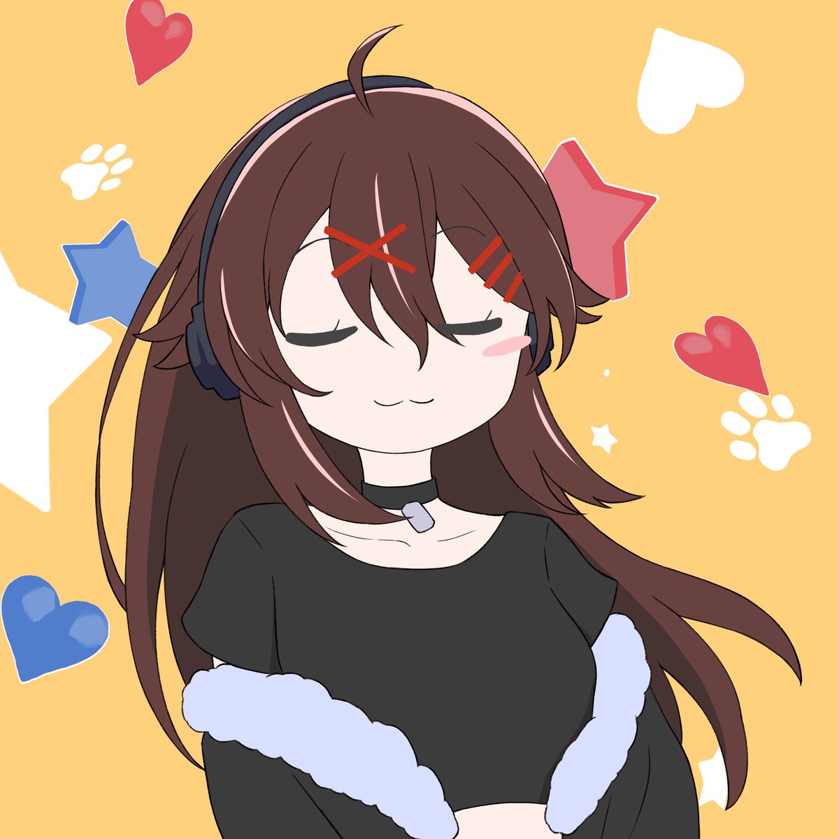 「#七夜影狼 #狼アート  ショートでアイドル歌われてたので落書き」|R灰 4月中旬以降依頼募集中のイラスト