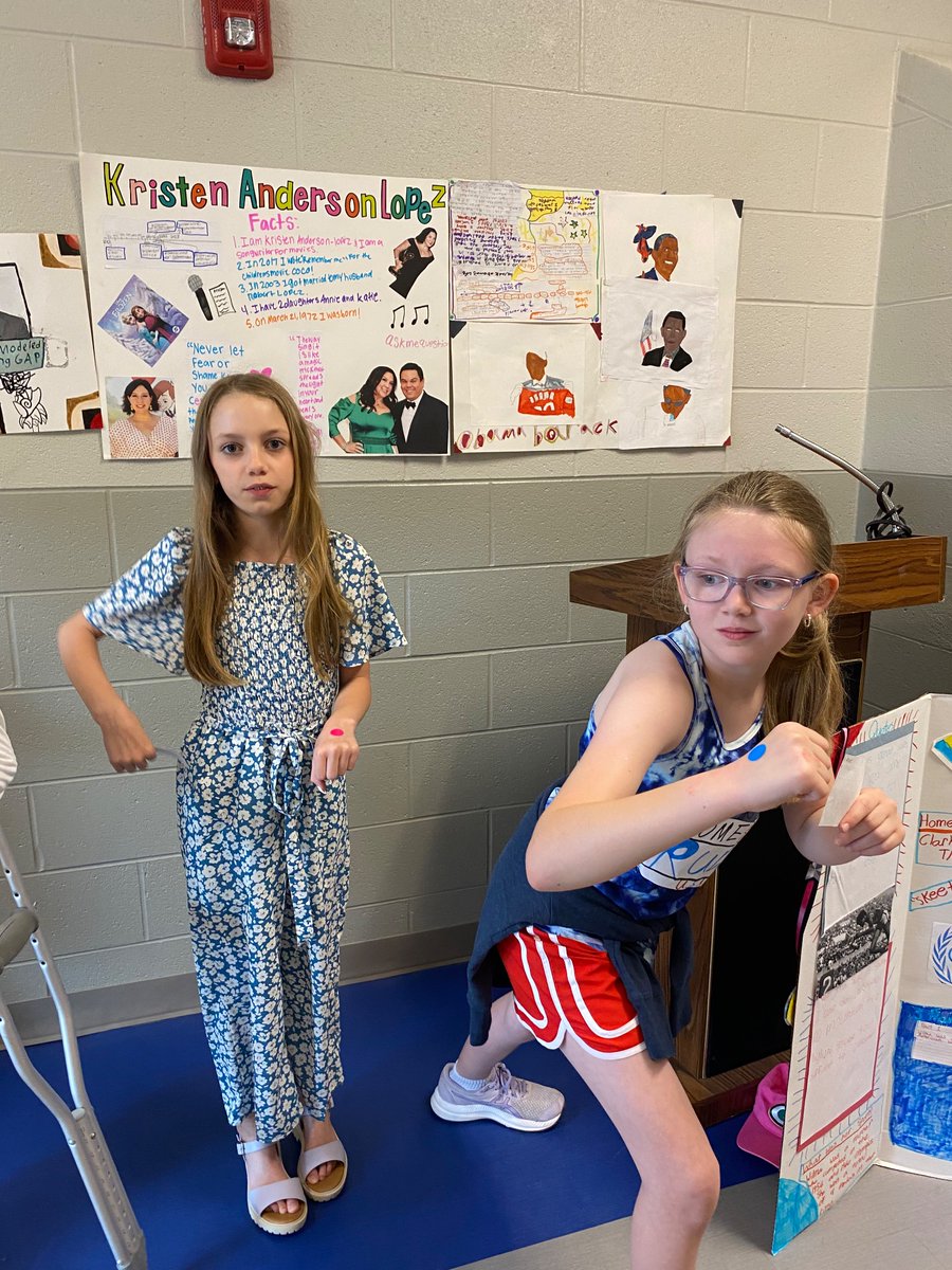 LPSfinkm's tweet photo. Shout out to 5th grade for all their hard work on the Wax Museum. It was so much fun! @RSELions https://t.co/71AaXeWVnZ