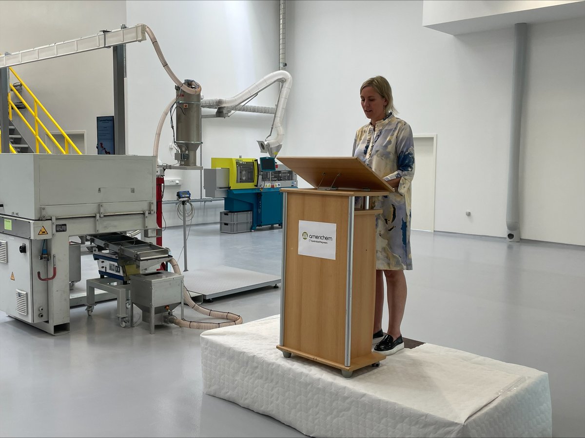 Yesterday, we held the ribbon cutting ceremony for our new medical clean compounding facility in Ribe, Denmark! This is a huge step as we continue to grow in the European healthcare market! We want to extend a big thank you to the Controlled Polymers team for all of their work!