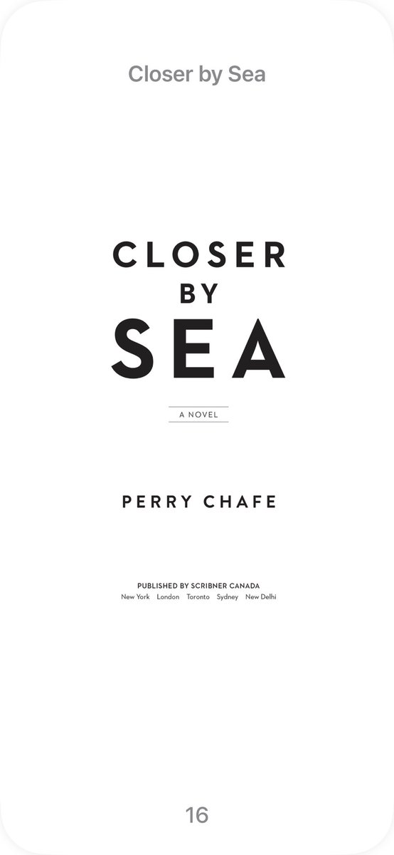 Failing eyes prohibit hard copy, but delighted to have this along for a work flight. Well done <a href="/perrychafe/">Perry Chafe</a> - can’t wait to get into it.