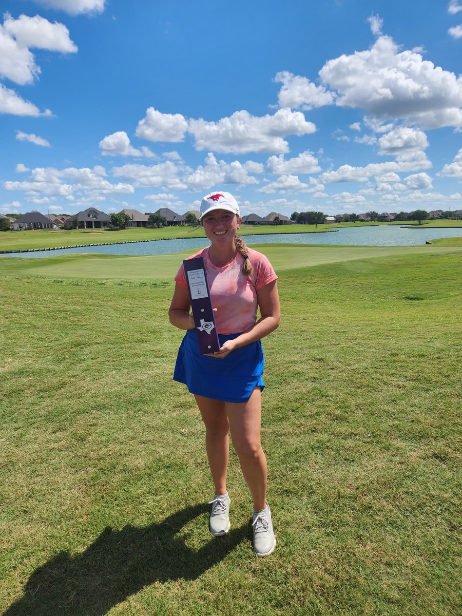 Chloe Sirkin has been invited to the 2023 PGA High School Golf National Invitational at Omni PGA Frisco Resort on July 10-12 to compete for a national championship. Chloe will be representing the state of Texas against the other state champions. Congrats Chloe! Well deserved!