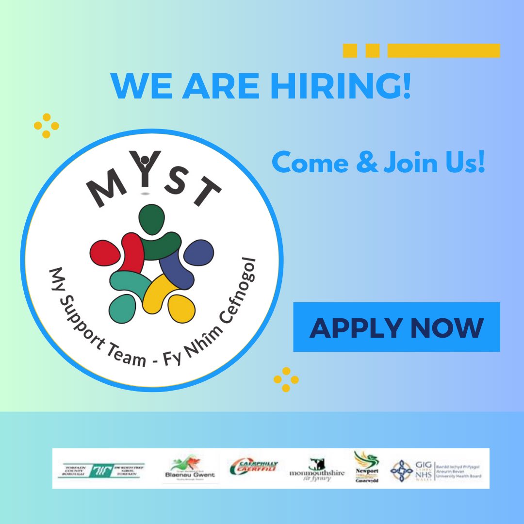 MySupportTeam_'s tweet photo. 📣📣 We are looking for a Lead Therapeutic Practitioner for our @CaerphillyCBC @MySTFostering team at #TyPawb.
Are you passionate, creative and dynamic that could join our highly committed and skilled team to continue the development of our service model to our cohort of children and partners? 
If so apply here via link below…⬇️

 https://t.co/nFKO7ummaS