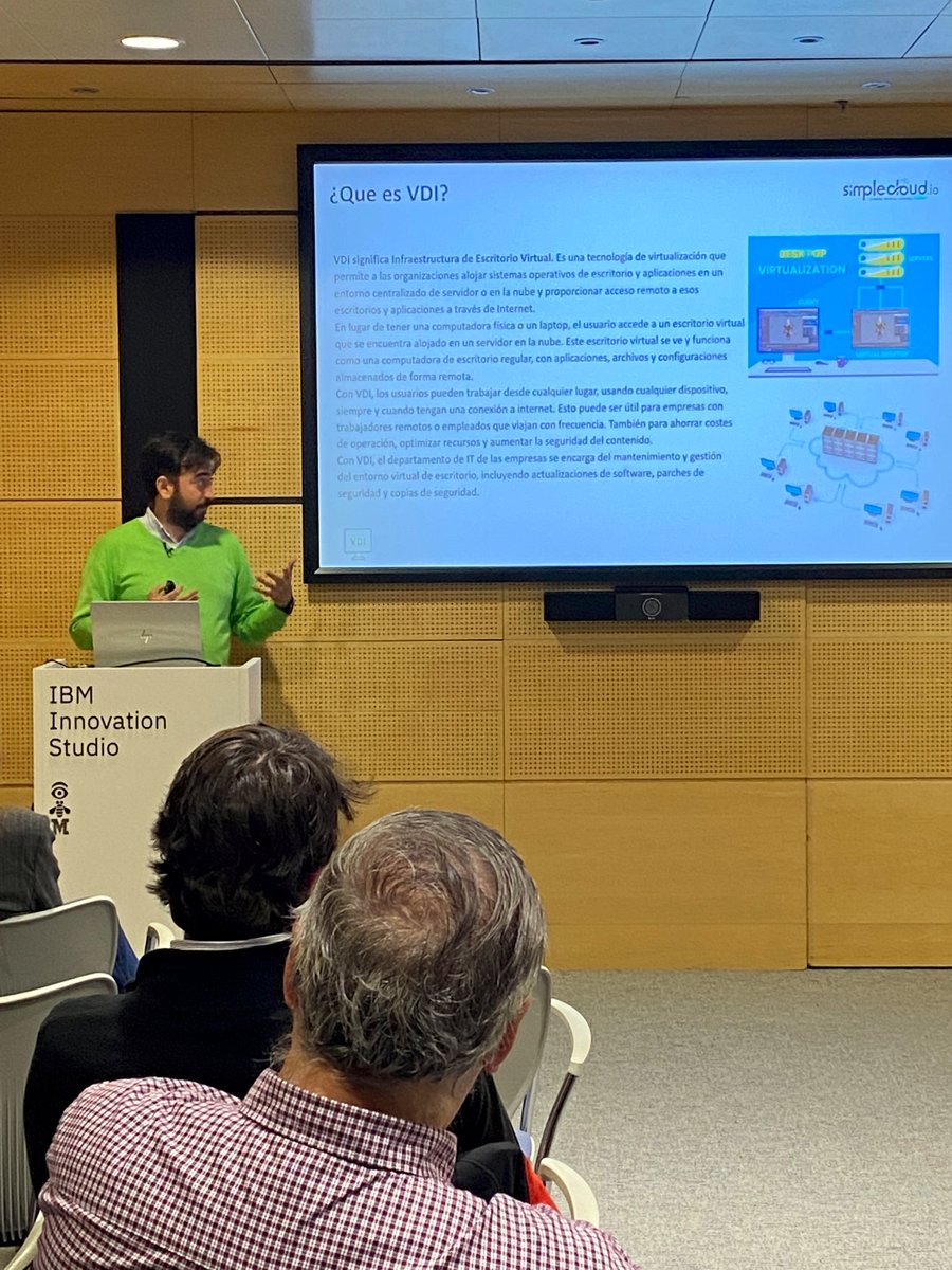 Gracias por vuestro interés a todos los que habéis asistido y compartido vuestro tiempo esta mañana con nosotros en el seminario “Los beneficios de la nube pública de <a href="/IBMcloud/">IBM Hybrid Cloud & Infrastructure</a> y la solución de escritorios virtuales de <a href="/SimpleCloudio/">SimpleCloud</a>. #IBMCloud #virtualización #simplecloud