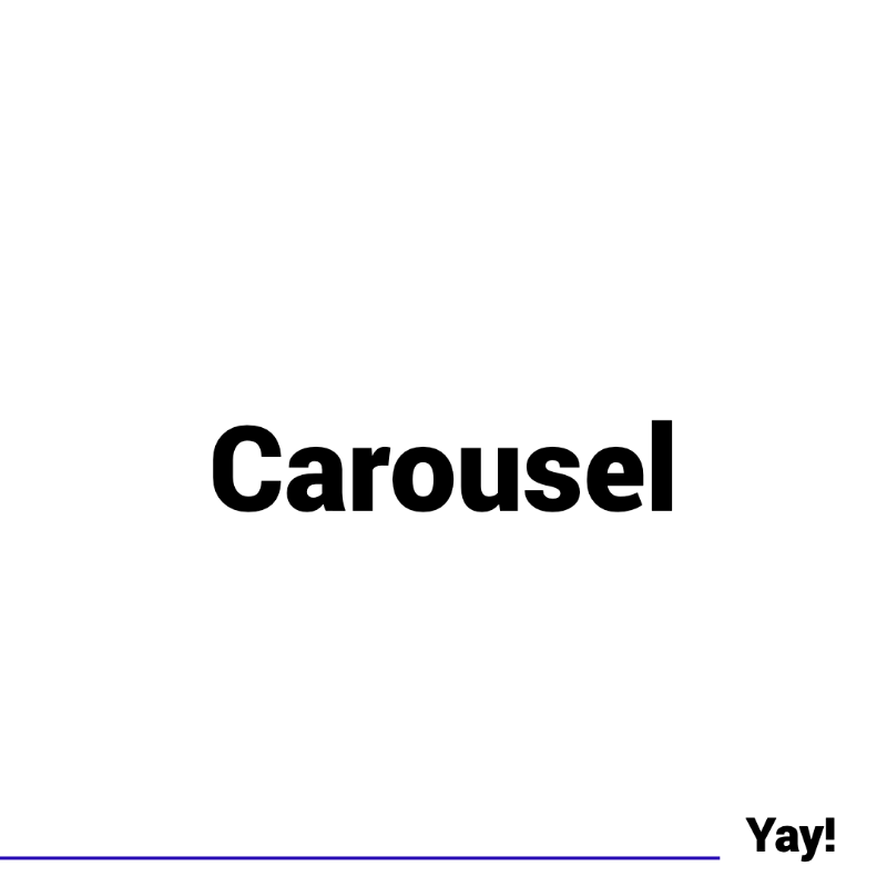 ilanYusim's tweet photo. Carousels are cool!
Here is a simple guide 👇