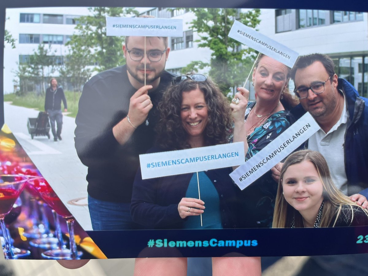 Gleich geht’s los unsere erste after work Party am Siemens, Campus, Erlangen