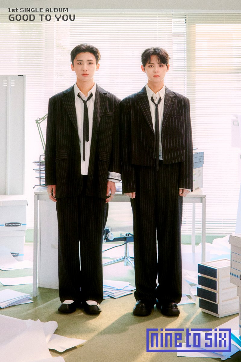 NINE to SIX 1st Single Album ⟦GOOD TO YOU⟧

🖼 CONCEPT PHOTO
ON ver.

🎶 2023.05.31 18:00 (KST)

#NINEtoSIX #나인투식스 #9to6
#GOOD_TO_YOU
#Dont_Call_Me #돈콜미