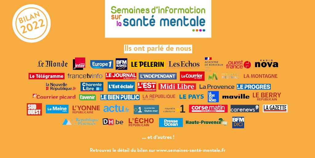 Découvrez le bilan des SISM 2022 à travers nos infographies !