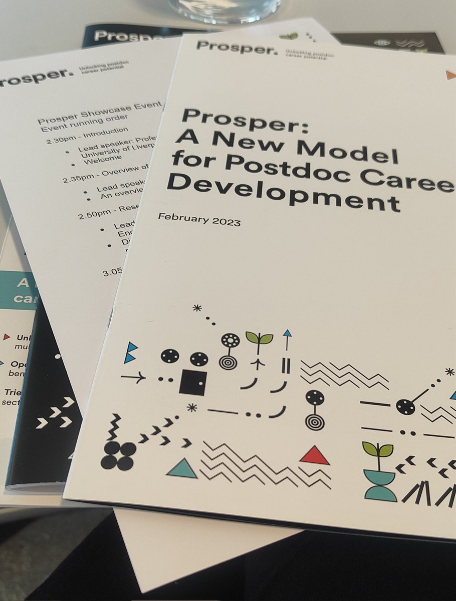 Very excited about the pending launch of #Prosper portal for all #Postdocs and beyond, and honoured to have been part of this co-creation process! <a href="/ProsperPostdoc/">Prosper</a>
