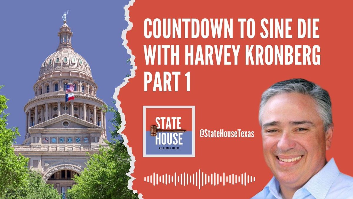 StateHousePod's tweet photo. Now introducing the State House summer series with Harvey Kronberg! Follow along as Frank and Harvey transition into the post-legislative session and approach the upcoming elections. Listen to Episode 1 here: https://t.co/ct1XNCmuim https://t.co/7OvqNIuZz0