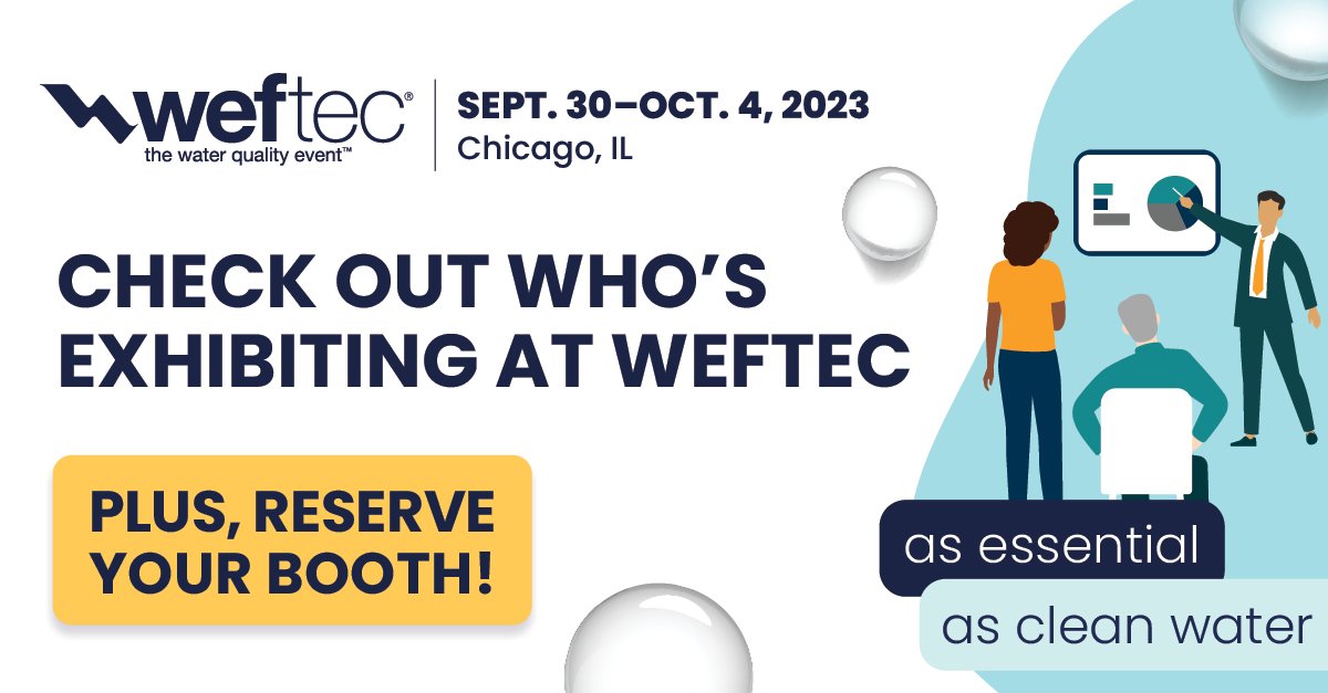 WEFTEC tweet media