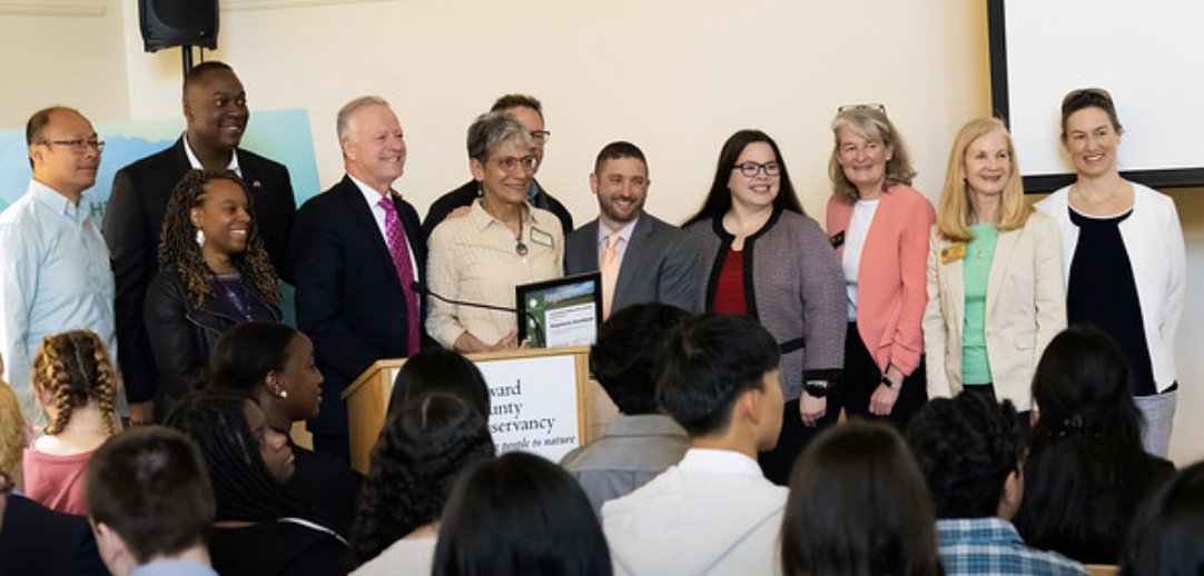 LiveGreenHoward's tweet photo. @HCConservancy's 2023 Green Apple Awards have been announced! Congratulations Stephanie Doodigian, of Oakland Mills High School!

Stephanie is a dedicated and inspiring educator! Learn more about the awards:  https://t.co/6jkYiL4PJ3 https://t.co/a6Fi4HECgJ