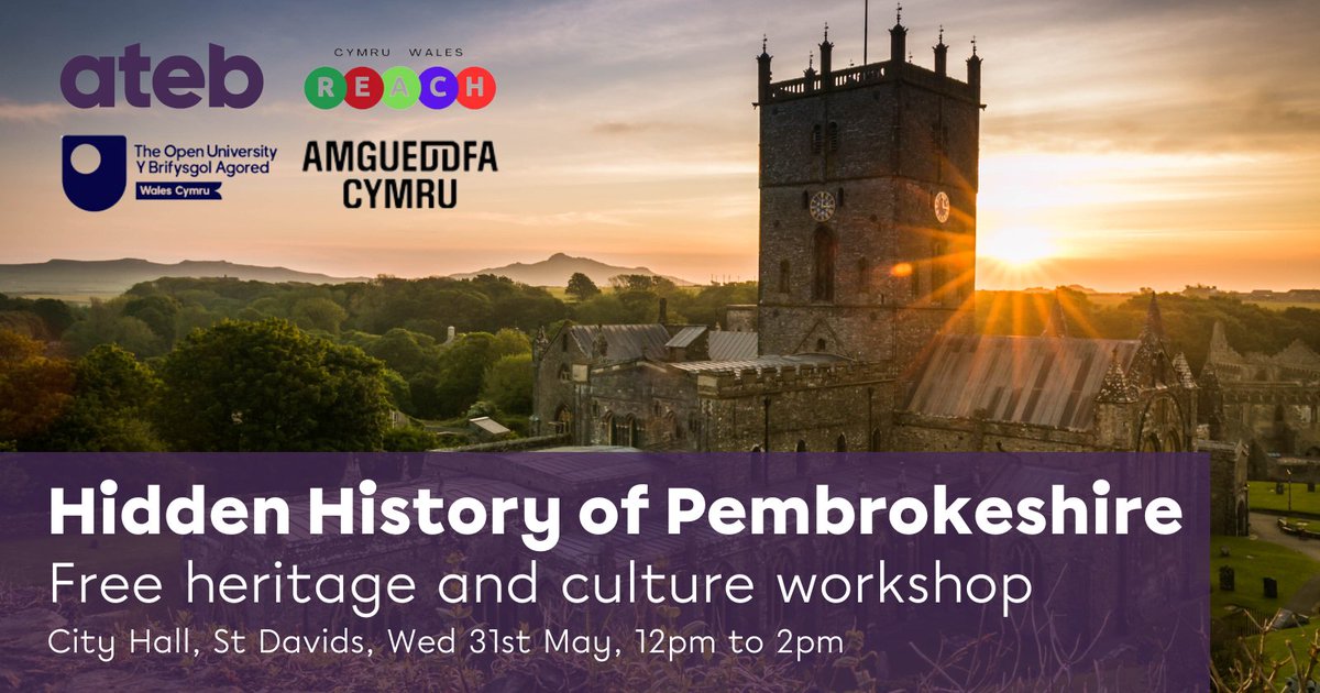 ateb Group (@atebgroup) on Twitter photo Interested in the Hidden History of Pembrokeshire?
ateb, in partnership with the Wales REACH project, <a href="/OUCymru/">The OU in Wales</a> and <a href="/AmgueddfaCymru/">Amgueddfa Cymru | Museum Wales</a> are hosting a fun & friendly workshop to explore local heritage and culture.
๐
atebgroup.co.uk/new-hidden-hisโฆ
#Community #History #Pembrokeshire Interested in the Hidden History of Pembrokeshire?
ateb, in partnership with the Wales REACH project, <a href="/OUCymru/">The OU in Wales</a> and <a href="/AmgueddfaCymru/">Amgueddfa Cymru | Museum Wales</a> are hosting a fun & friendly workshop to explore local heritage and culture.
๐
atebgroup.co.uk/new-hidden-hisโฆ
#Community #History #Pembrokeshire