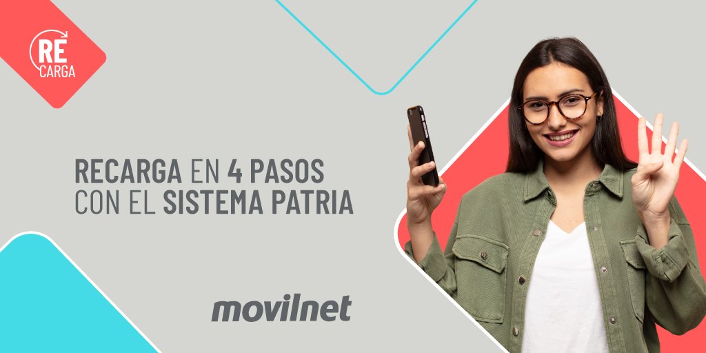 SomosMovilnet_'s tweet photo. Es muy sencillo recargar con el Sistema Patria.
1. Ingresa en el Sistema y haz clic en “Monedero”
2. “Pagos y Recargas”
3. “Recargar”
4. Llena los datos solicitados, confirma y listo.
Con estos pasos tendrás saldo fácilmente.
#Movilnet #RecargaTuSaldo #Recarga #RecargaTelefonica https://t.co/ljyYlE4MZp