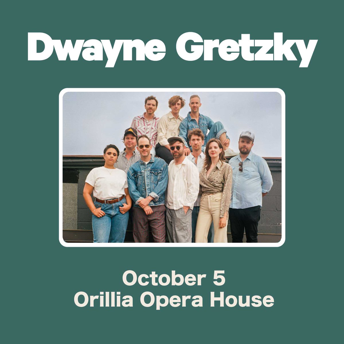 Get ready for an unforgettable night of non-stop music and electrifying performances on October 5th as the legendary band <a href="/dwayne_gretzky/">Dwayne Gretzky</a> takes the stage at the Orillia Opera House! Tickets go on sale this Thursday May 25th at 10am on insidethemusic.ca