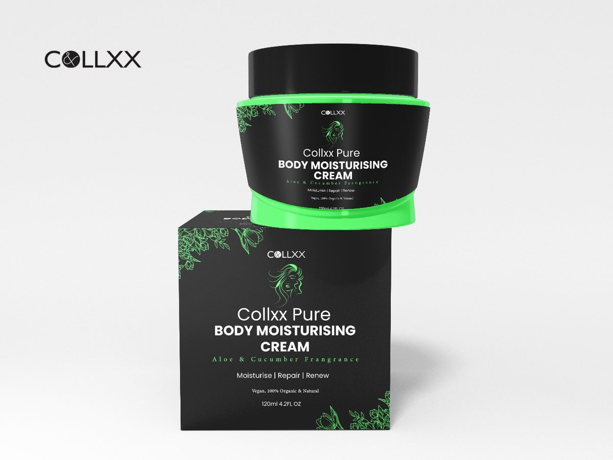 Our body moisturizing cream is light and non-greasy, making it an excellent choice for everyday use.

It's easy to apply and absorbs quickly, leaving your skin feeling silky smooth. 

Shop now at collxx.com

•

•

#skincare 
#bodycream 
#routine 
#explore