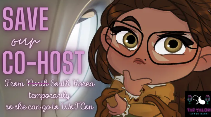 I'm now over halfway to my goal of going to #WoTCon, and I'm genuinely overwhelmed by the generosity of this fandom.  I'm so grateful to everyone who has contributed! If you'd like to help me get to Ohio in July, click on the link below

gofund.me/3071d16a