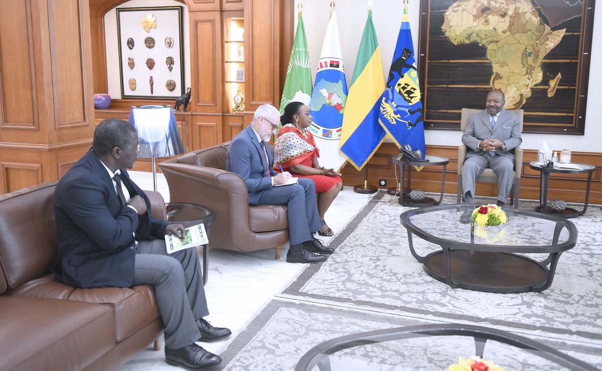 Ali Bongo Ondimba tweet media