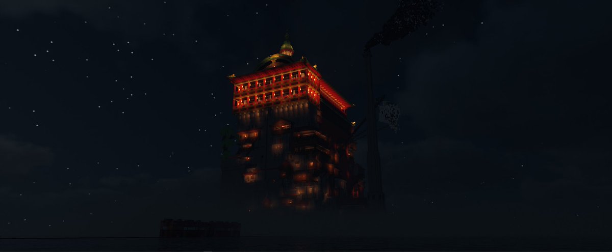 GhibliCraft's tweet photo. It's been a while everybody- we apologize for the silence; have a gorgeous wallpaper on the house! 🙇‍♂️🖼
#studioghibli #minecraft @alanthebecker https://t.co/bSEQ4JpENq