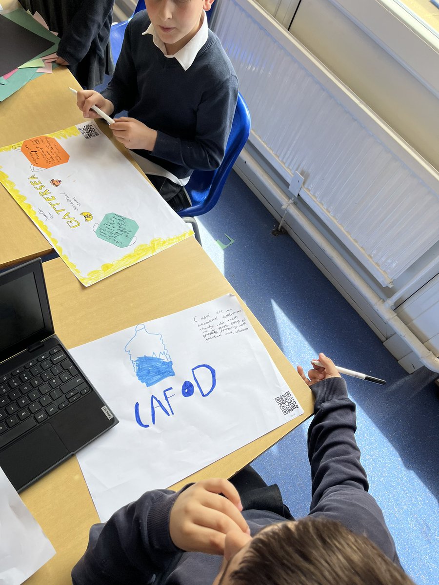 Y3SaintFrancis's tweet photo. We discussed how we can “be the church” by doing good for others. We looked into some different charities and made posters to show how we can get involved and love one another like Jesus asked us to @StAnnesgaCPS #REstannesgaE1 https://t.co/JyxaIn3NHi