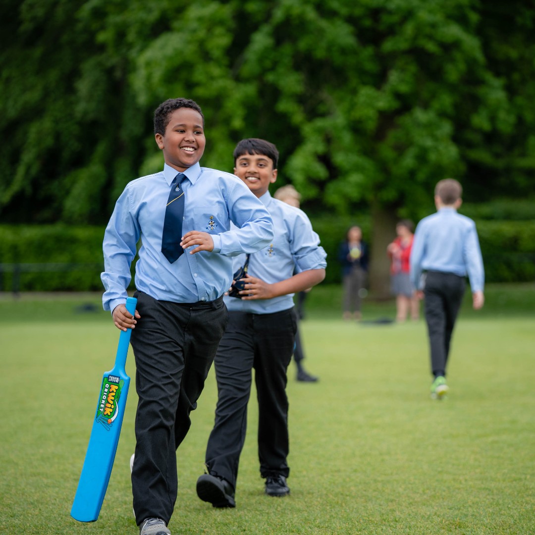 WhitgiftSchool1's tweet photo. The Junior House Cricket competition is in full swing with some fun lunchtime matches this term. Students are looking forward to the finals after Half Term! 🏏 #WhitgiftSport #WhitgiftCricket #HouseCompetitions https://t.co/g4ZMvRmrSv