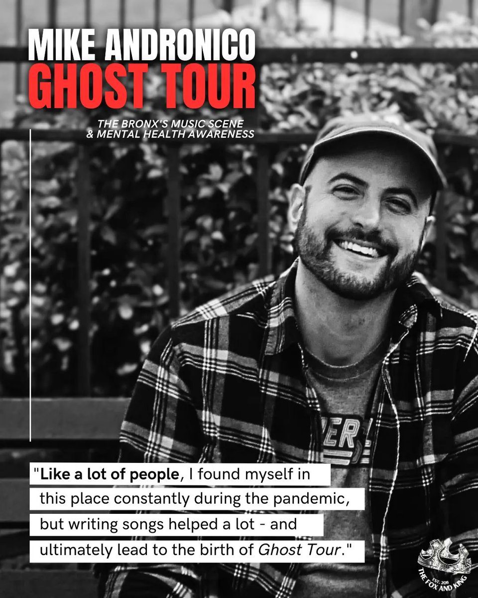 AND we're proud to be launching this series with our long-time friend from the local BX scene, <a href="/GhostTourRocks/">Ghost Tour (new EP out now!)</a>

#MentalHealthMonth #ghosttour #thebronx #artistseries