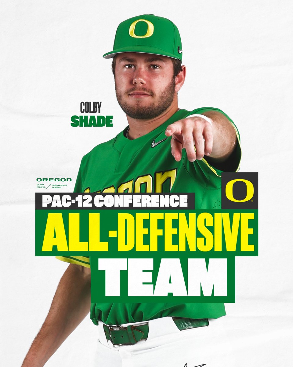 Oregon Duck Baseball (@oregonbaseball) on Twitter photo ๐๐๐ฆ๐จ๐ซ๐๐ฅ๐ข๐ณ๐๐ซ
Oregon center fielder <a href="/ColbyShade/">Colby Shade</a> takes away hits, robs home runs and crushes opponents dreams.
Press Release | bit.ly/3IXjpOD
#GoDucks ๐๐๐ฆ๐จ๐ซ๐๐ฅ๐ข๐ณ๐๐ซ
Oregon center fielder <a href="/ColbyShade/">Colby Shade</a> takes away hits, robs home runs and crushes opponents dreams.
Press Release | bit.ly/3IXjpOD
#GoDucks