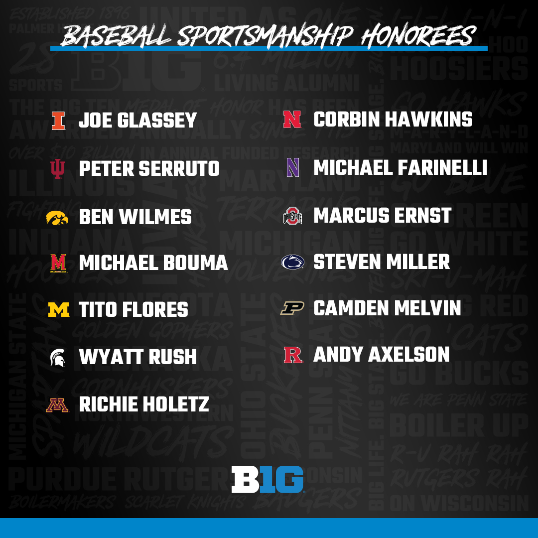 Congratulations to @corbinhawkins2 for being named our Sportsmanship Award honoree! 🏅