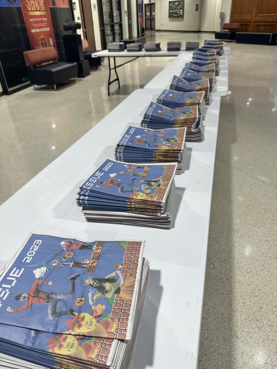 Senior Charger is out today! Grab one to celebrate our senior class! 💙🧡📰🎓<a href="/BG_Bison/">BG_Bison</a> @BGHSLibrary <a href="/BGBisonAD/">Buffalo Grove Athletics</a> <a href="/District214/">District 214</a> <a href="/BGN_bghs/">Buffalo Grove Network</a> <a href="/Bisonread/">Susan Sangwa</a> <a href="/BGHSPrincipal/">Jeff Wardle</a> <a href="/MissShakespehr/">Mrs. McCleish 🍎📰📚</a>