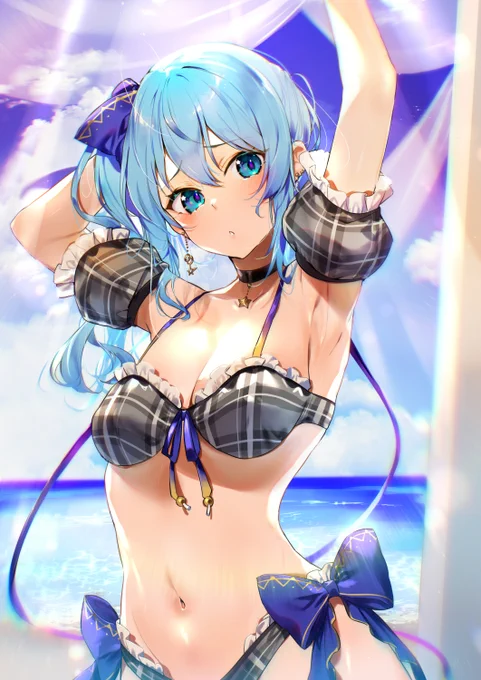 #1日でフォロワー何人増えるかチャレンジ すいちゃんの水着