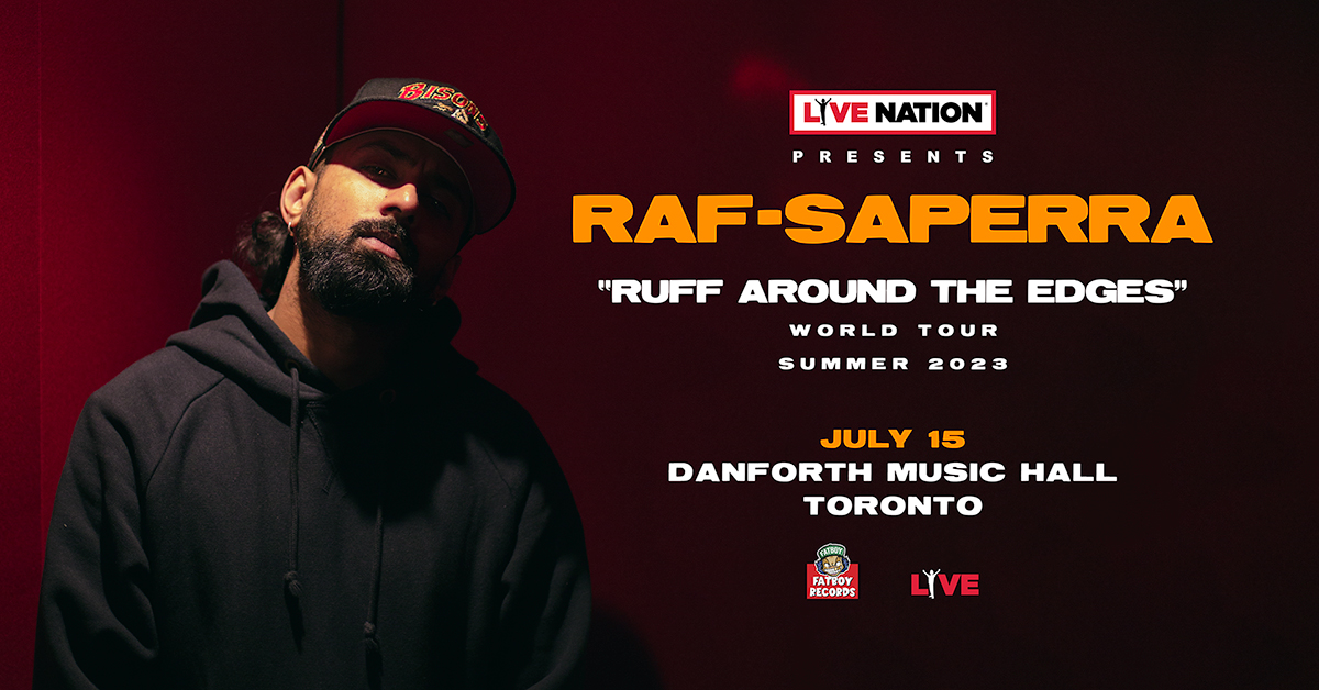 LiveNationON's tweet photo. JUST IN: British Punjabi music star, @RafSaperra, is coming to @TheDanforthMH on July 15! Tickets go on sale Friday at 10am. More info here: https://t.co/znTIHAMmDt https://t.co/PaEz19kmwa