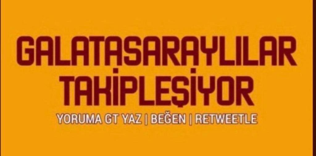 Büyük Galatasaray Taraftarı Takipleşiyor

Gt Yazıp Rt Ve Beğeni Yapan Tüm Galatasaray Taraftarı Karşılıklı Takipleşiyor
#GalatasaraylılarTakipleşiyor 💛❤️