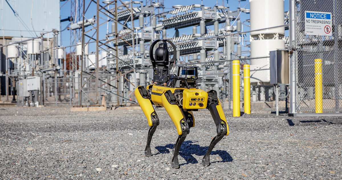 “Nearly all of the projects that we do today rely on some data from Spot. The robot is providing safety benefits. Spot is a part of our team now.” - Dean Berlin, Lead Engineer, @nationalgrid bit.ly/41P3ybn