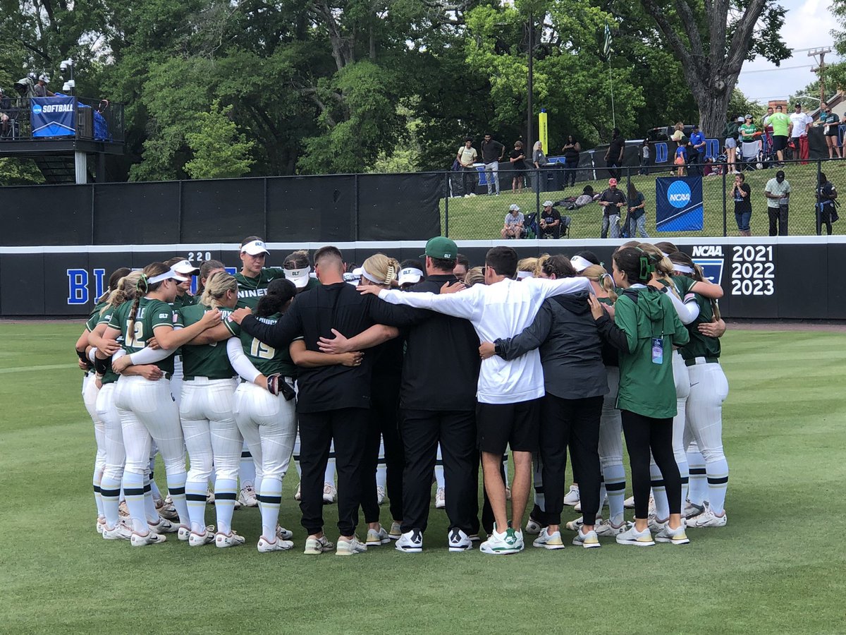 Eric McKibban (@emckibban6) on Twitter photo So proud of this group, and so thankful to be a part of it.
Regular Season Conference Champions & First NCAA Tournament appearance in program history.
<a href="/CharlotteSB/">Charlotte Softball</a> So proud of this group, and so thankful to be a part of it.
Regular Season Conference Champions & First NCAA Tournament appearance in program history.
<a href="/CharlotteSB/">Charlotte Softball</a>