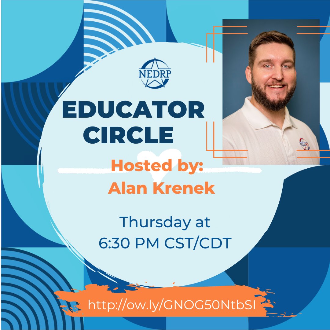Alkren62's tweet photo. It's THAT time again! Join me friends! Virtual Circle at 6:30pm CST, Thursday.

Bring a friend. Bring a coworker.  Heck, bring an enemy! Research shows the better the relationship is between people, the nicer they treat one another.

#rclfirst #teachers #educators #teachertwitter https://t.co/L8QB6XJq24