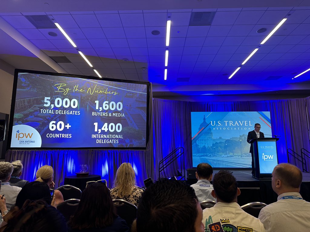 Us, here, now. #ipw23 #brandusa #sanantonio #texas