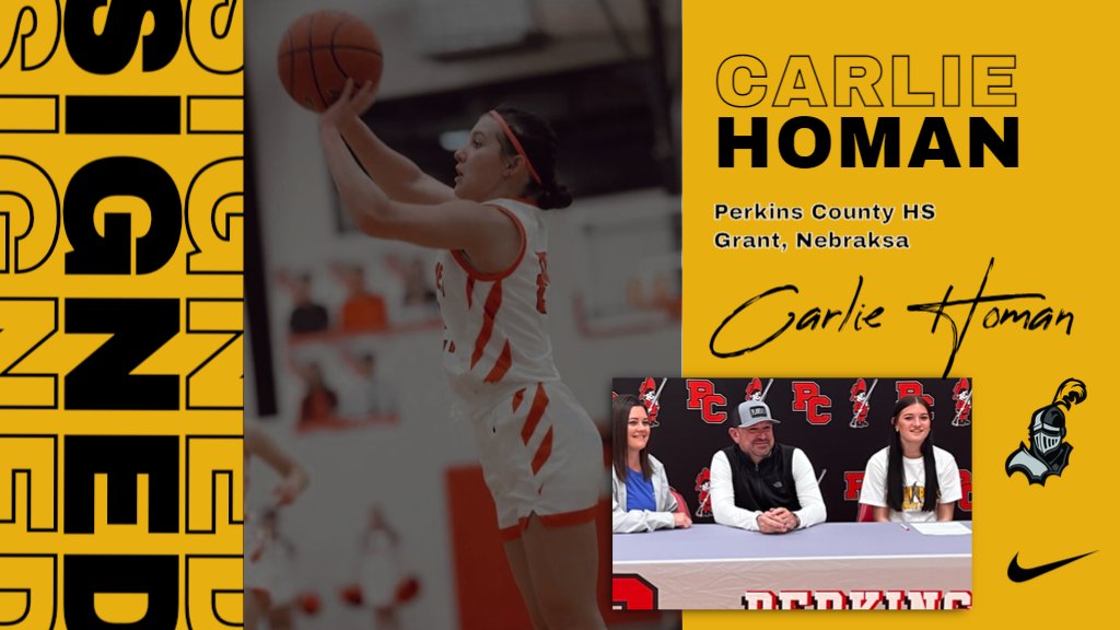 npccwbb's tweet photo. Welcome Carlie to the #KnightFamily https://t.co/DEXkhg8Fvk