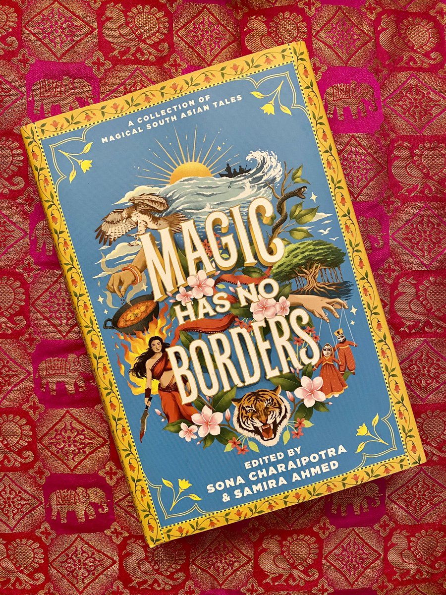 ✨It's here! MAGIC HAS NO BORDERS is officially out in the world. Beyond thrilled to be a part of this incredible collection of South Asian authors, edited by @sona_c & @sam_aye_ahm 

✨ magichasnoborders.com