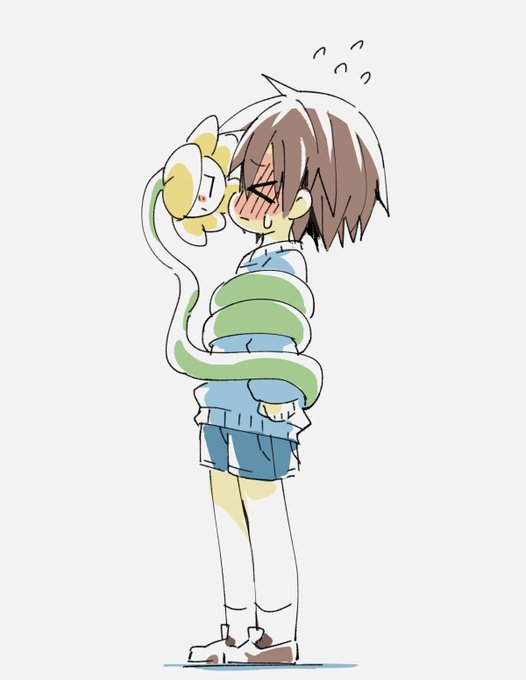 余裕かましてるのにやさしくキッスされるとしおらしくなるお花… 