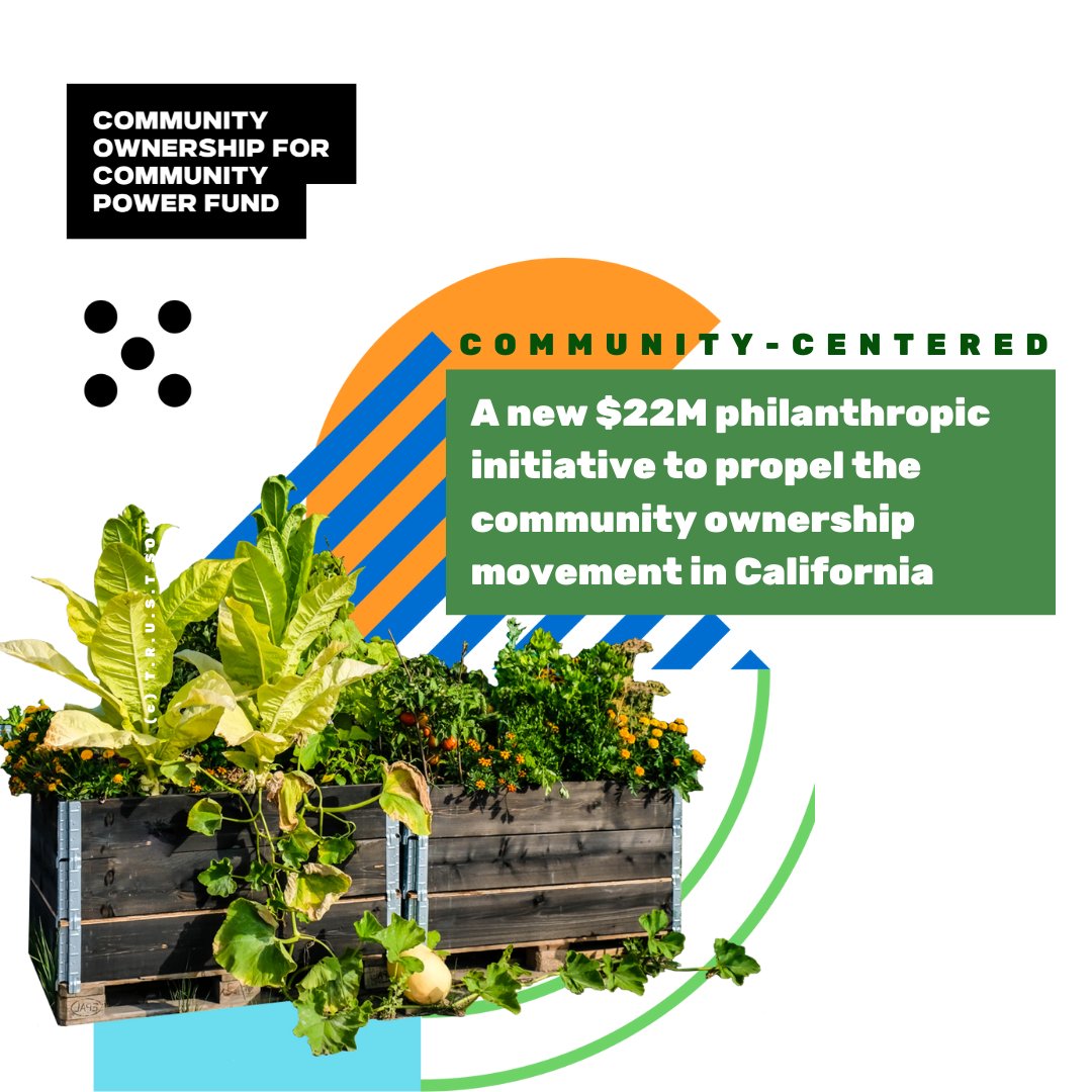 🆕 Together with the Common Counsel Foundation, we're thrilled to announce the launch of the Community Ownership for Community Power (COCP) Fund, a bold $22M philanthropic initiative that addresses the housing crisis in CA. 

Learn more: businesswire.com/news/home/2023…