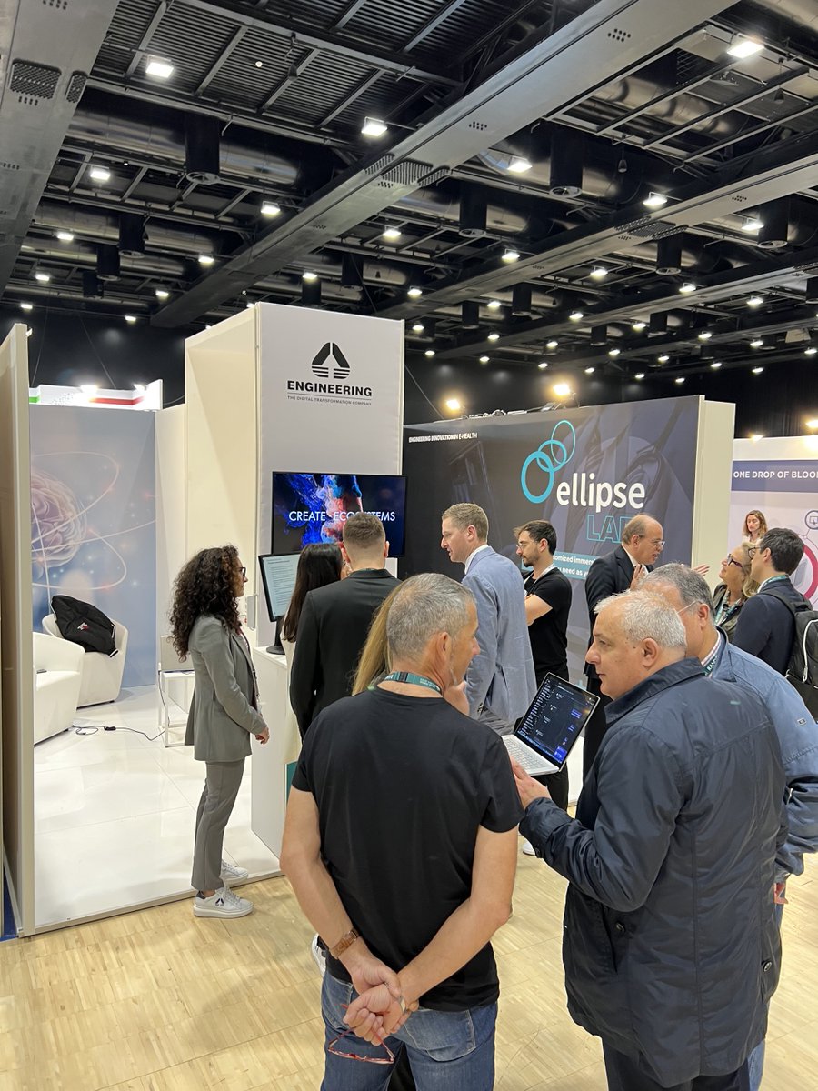 EngineeringSpa's tweet photo. Siamo a WorldLab-EuromedLab per presentare Next Lab Generation, la soluzione pensata per supportare al meglio i flussi del Laboratorio Analisi e sviluppata su ellipse, la nostra piattaforma proprietaria per l'ecosistema Wellbeing.

https://t.co/AocYDSn8Gw

#ehealth #euromedlab https://t.co/XKkqKxPCV2