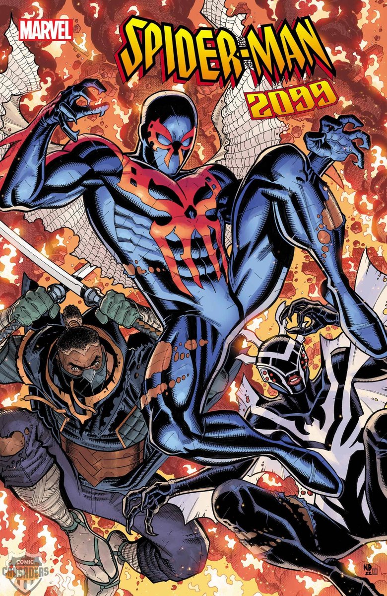 #ComicBookReview: Spider-Man 2099 #2 by #SteveOrlando (@thesteveorlando), #JustinMason (@justinmasonart) & more.... from @Marvel #Review by @AntonioMabs #SCORE: 4.9/5 #comics ow.ly/LuK150OtZ7E