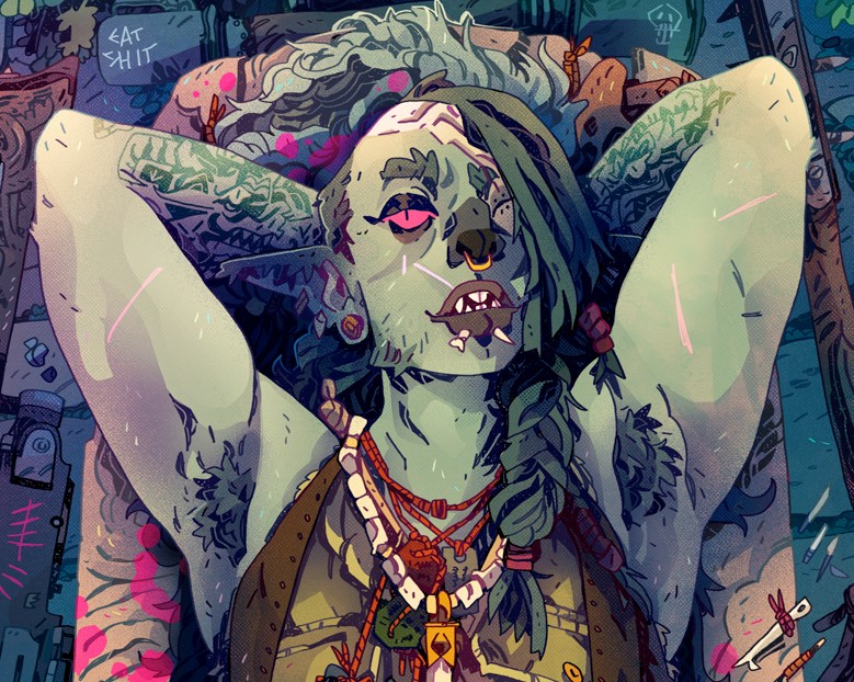 gshowitt's tweet image. Some more details on EAT THE REICH, our upcoming TTRPG about a squad of vampire commandos in Paris attempting to drink all of Hitler's blood: rowanrookanddecard.com/eat-the-reich-…